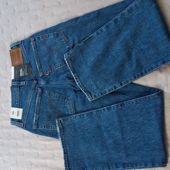 New Levi's Ribcage Straight Jazz Pop Nwt Sz 26 - Picture 3 of 14